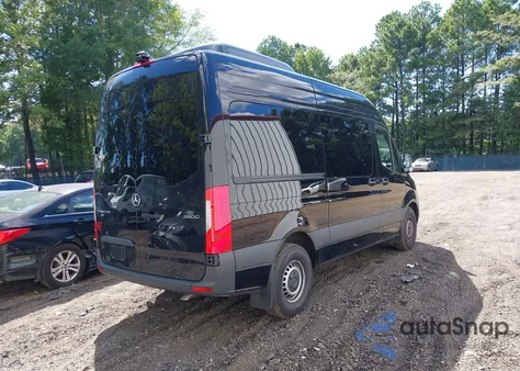 2025 Mercedes-Benz Sprinter 2500 Standard Roof 4-Cyl Diesel from USA, damaged, VIN W1Z4KFHY6SP810761